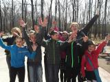  День здоровья в городском парке культуры и отдыха. Ученики 5 класса и классный руководитель Елена Сергеевна Сосина. 